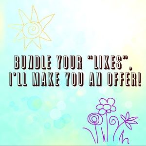 Bundle anything in my closet, get a great offer!